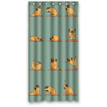 Generic Custom Unique Cute Pug Design Waterproof Polyester Fabric Bathroom Shower Curtain 36" x 72",about 90cm x 183cm
Generic Custom Unique Cute Pug Design Waterproof Polyester Fabric Bathroom Shower Curtain 36" x 72",about 90cm x 183cm