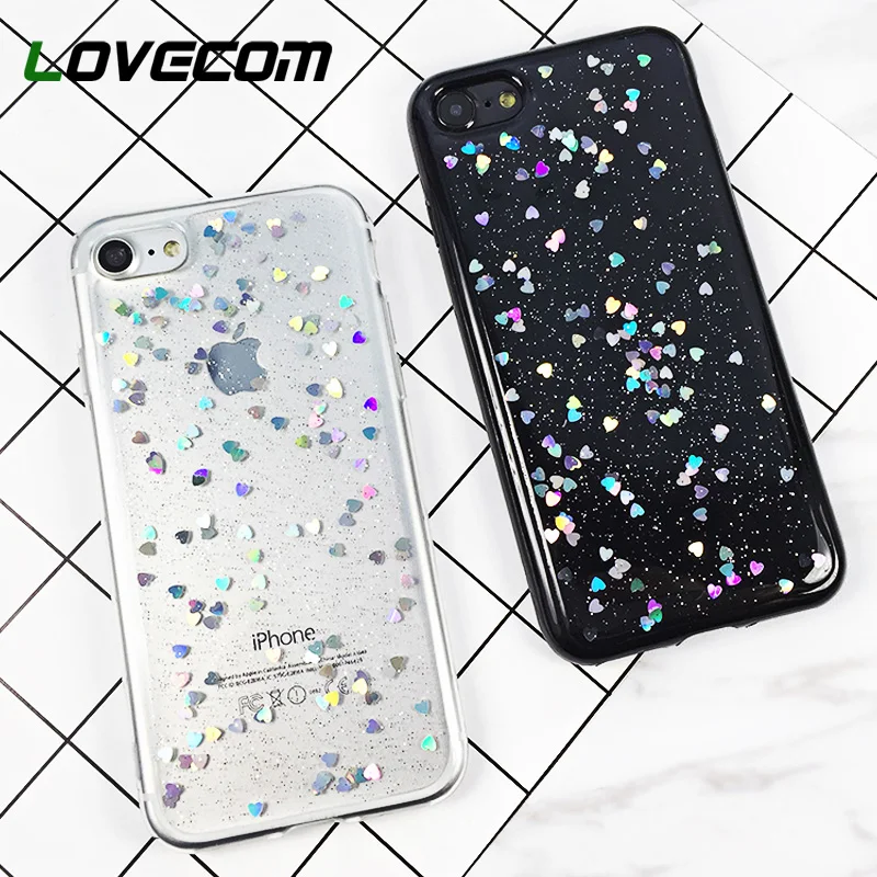 LOVECOM Case For iPhone XR XS Max X 5 5S SE 6 6S 7 8 Plus Glitter Powder Laser Love Heart Transparent Soft TPU Phone Back Cover
LOVECOM Case For iPhone XR XS Max X 5 5S SE 6 6S 7 8 Plus Glitter Powder Laser Love Heart Transparent Soft TPU Phone Back Cover