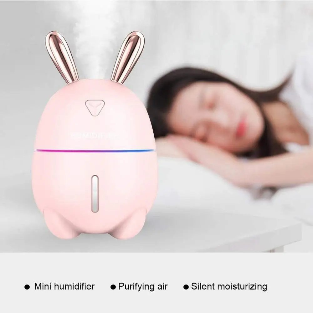 Desktop Humidifier 300Ml Mini Size Usb Cool Rabbit Humidifier With Adjustable Mist Mode Waterless Auto Shut-Off
Desktop Humidifier 300Ml Mini Size Usb Cool Rabbit Humidifier With Adjustable Mist Mode Waterless Auto Shut-Off