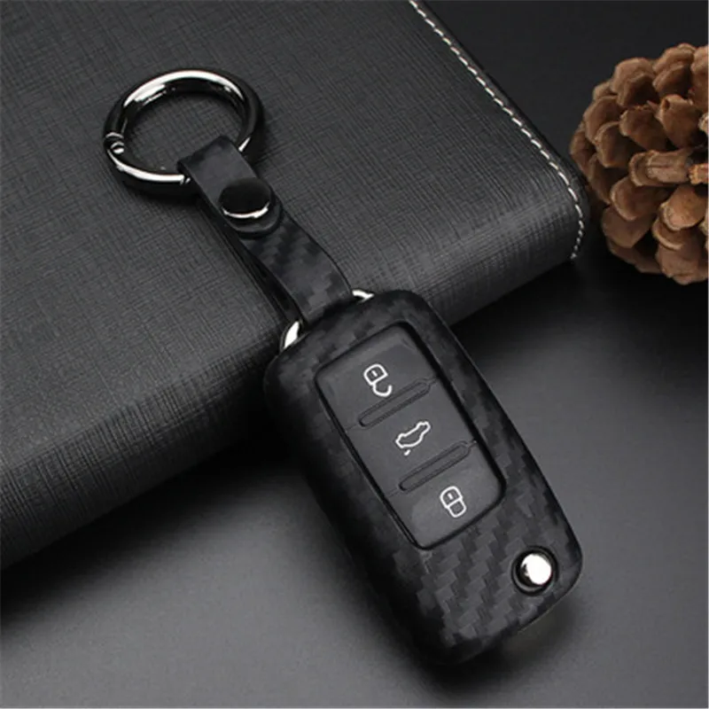Carbon Fiber Scratchproof Luxury Car Key Case For VW Volkswagen Jetta Golf 4 5 6 Polo Bora Car Fob Keys 2 / 3 Buttons
Carbon Fiber Scratchproof Luxury Car Key Case For VW Volkswagen Jetta Golf 4 5 6 Polo Bora Car Fob Keys 2 / 3 Buttons