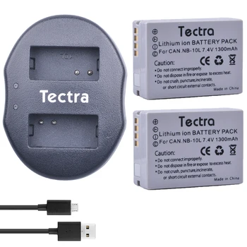 Tectra 2Pcs NB-10L NB10L Li-ion Battery + USB Dual Charger for Canon G1X G15 G16 SX40HS SX50HS SX60HS SX40 SX50 SX60 HS Cameras
Tectra 2Pcs NB-10L NB10L Li-ion Battery + USB Dual Charger for Canon G1X G15 G16 SX40HS SX50HS SX60HS SX40 SX50 SX60 HS Cameras