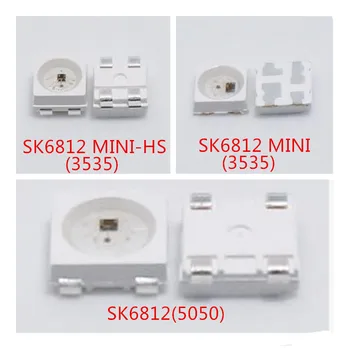 100-1500pcs SK6812 5050/3535 RGB SMD (similar with WS2812B) Individually Addressable Digital Full Color LED Chip Pixels DC5V
100-1500pcs SK6812 5050/3535 RGB SMD (similar with WS2812B) Individually Addressable Digital Full Color LED Chip Pixels DC5V