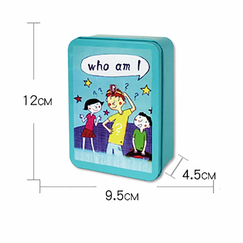 Who Am I Puzzle Board Game Guss Funny Game Family/Party/Friends Parents with Children Game with Metal Box
Who Am I Puzzle Board Game Guss Funny Game Family/Party/Friends Parents with Children Game with Metal Box