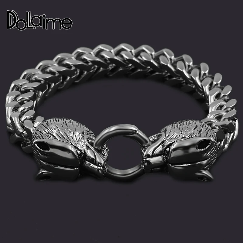 Dolaime Popular Street Skateboard Style Silver Color Stainless Steel Bracelet For Fashion Men Bracelet Hot Sale 22cm*10mm GB449
Dolaime Popular Street Skateboard Style Silver Color Stainless Steel Bracelet For Fashion Men Bracelet Hot Sale 22cm*10mm GB449