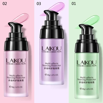 LAIKOU Face Smooth Primer Make up Base Pores Invisible Brighten Dull Skin Color Whitening Cream Wrinkle Cover Makeup BB Cream
LAIKOU Face Smooth Primer Make up Base Pores Invisible Brighten Dull Skin Color Whitening Cream Wrinkle Cover Makeup BB Cream