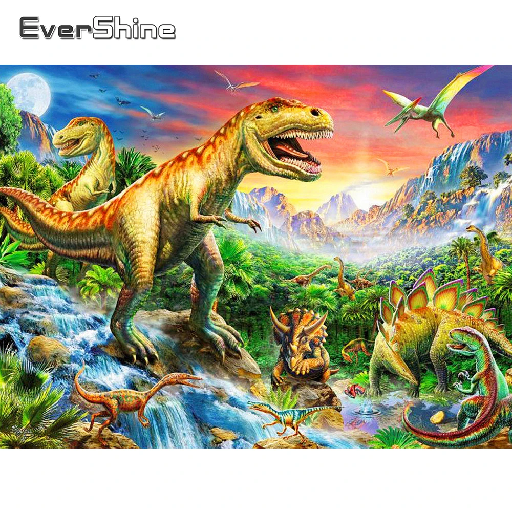 Evershine Diamond Mosaic Full Display Animals Cross Stitch Diamond Embroidery Sale Dinosaur Rhinestones Pictures Diamond Art
Evershine Diamond Mosaic Full Display Animals Cross Stitch Diamond Embroidery Sale Dinosaur Rhinestones Pictures Diamond Art