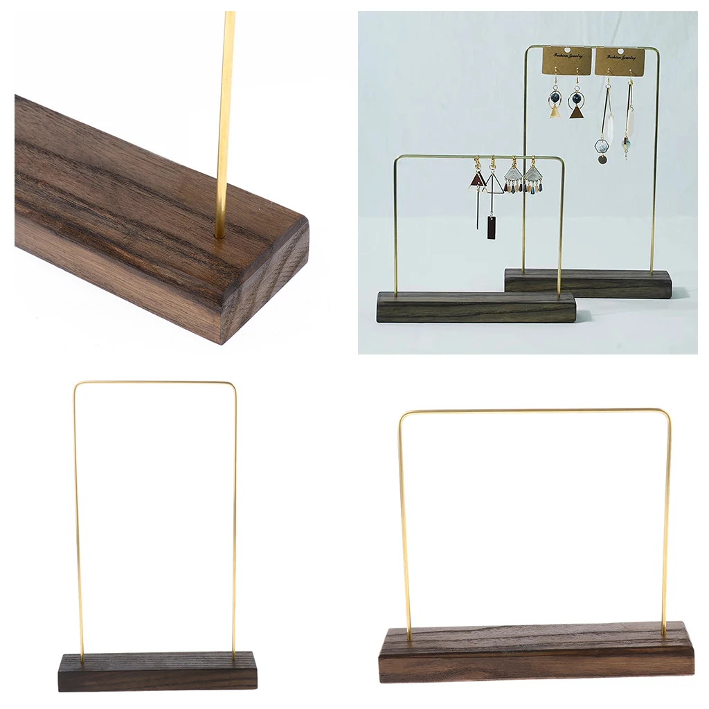 Wooden Base Stand T-bar Display Rack Showcase Earring Hook Pendant Necklace Organizer
Wooden Base Stand T-bar Display Rack Showcase Earring Hook Pendant Necklace Organizer