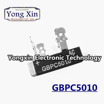 10PCS/LOT GBPC5010 5010 100V 50A Built in heat sink for large current bridge rectifier
10PCS/LOT GBPC5010 5010 100V 50A Built in heat sink for large current bridge rectifier