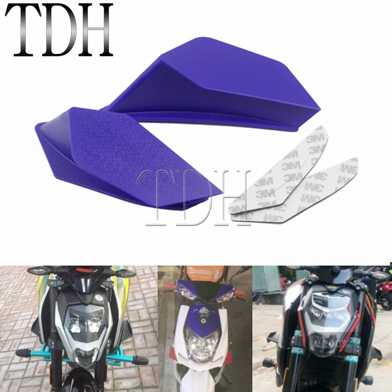 Blue Universal Motorcycle Motorbike Winglet Aerodynamic Wing Kit For Honda Yamaha Suzuki Kawasaki Nmax Aerox 155 PCX Vario CBR
Blue Universal Motorcycle Motorbike Winglet Aerodynamic Wing Kit For Honda Yamaha Suzuki Kawasaki Nmax Aerox 155 PCX Vario CBR