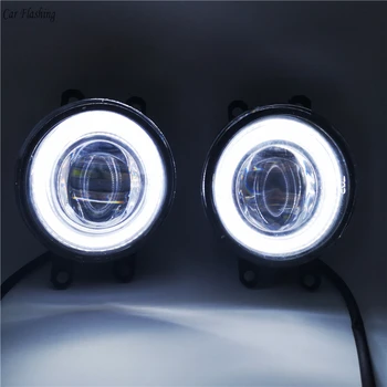 Car Flashing 2Pcs LED Angel Eyes Fog Light Lamp DRL Daytime Running Light Daylight 2 Functions DRL For Toyota Vios 2004-2017
Car Flashing 2Pcs LED Angel Eyes Fog Light Lamp DRL Daytime Running Light Daylight 2 Functions DRL For Toyota Vios 2004-2017