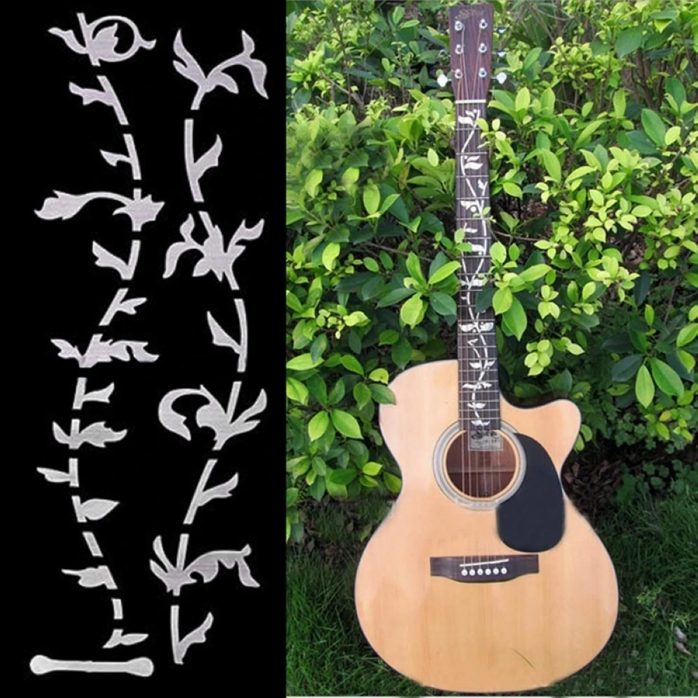 1pcs Tree Of Life Guitar Or Bass Fretboard Inlay Sticker Silver Color Ultra Thin
1pcs Tree Of Life Guitar Or Bass Fretboard Inlay Sticker Silver Color Ultra Thin