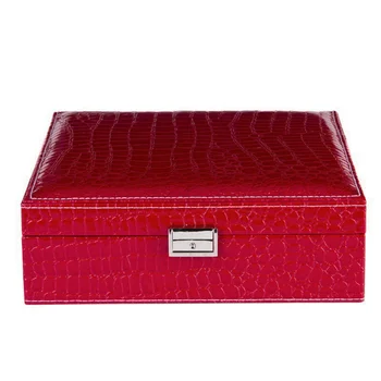 LASPERAL Makeup Storage Box PVC Leather Fashion Retro Jewelry Box Holder Large Capacity Square Jewelry Accessorie Case Organizer
LASPERAL Makeup Storage Box PVC Leather Fashion Retro Jewelry Box Holder Large Capacity Square Jewelry Accessorie Case Organizer