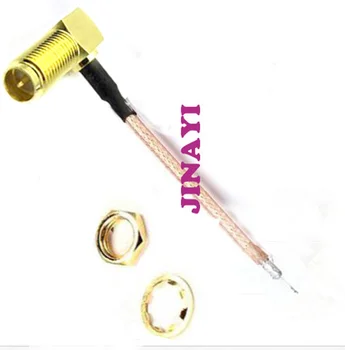50pcs 10cm RG316 Extension Cable Right Angle RP SMA RP-SMA Female Jack Single-head Connector
50pcs 10cm RG316 Extension Cable Right Angle RP SMA RP-SMA Female Jack Single-head Connector