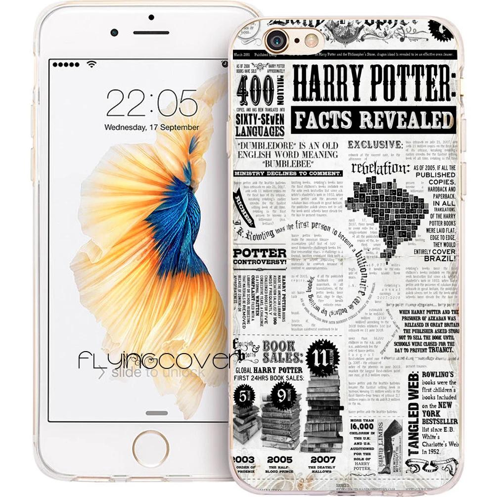 Coque Harry Potter Newspaper Soft TPU Silicone Phone Cover for iPhone X 7 8 Plus Case for iPhone 5S 5 SE 6 6S Plus 5C 4S 4 Cases
Coque Harry Potter Newspaper Soft TPU Silicone Phone Cover for iPhone X 7 8 Plus Case for iPhone 5S 5 SE 6 6S Plus 5C 4S 4 Cases
