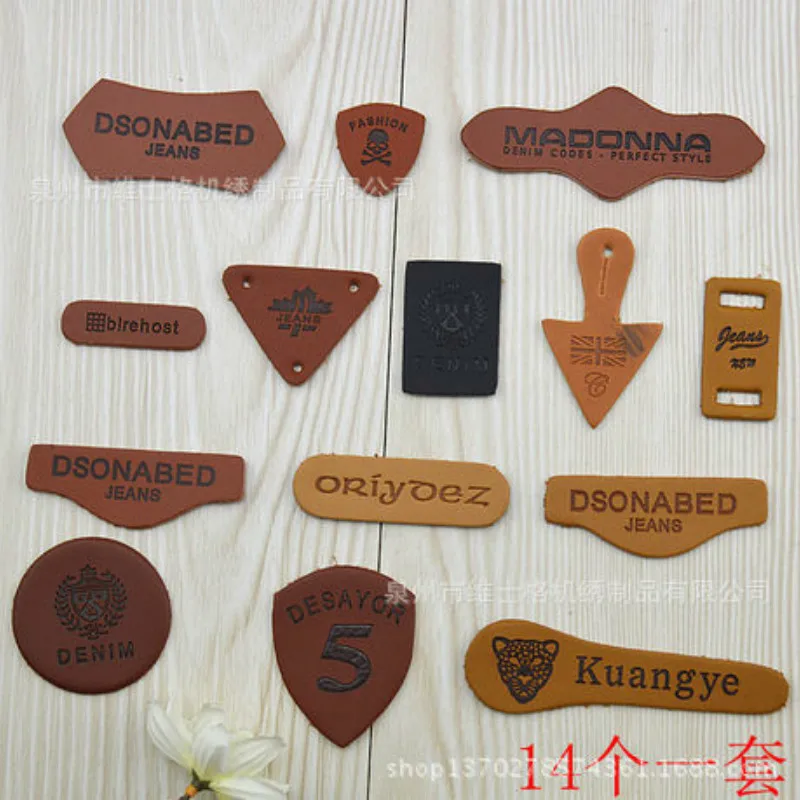 100 Pcs/lot Small Fashion Leather Patches Letter Decorative Stickers for Jeans Clothing Sewing Accessories
100 Pcs/lot Small Fashion Leather Patches Letter Decorative Stickers for Jeans Clothing Sewing Accessories