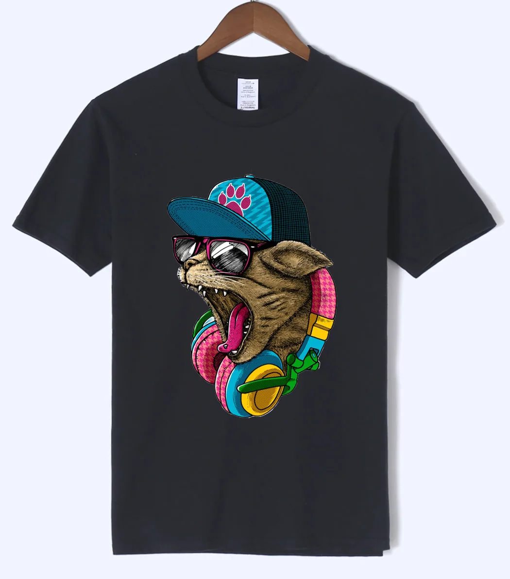 3D Printed Crazy DJ Cat Anime Male Brand Clothing 2018 Summer New Style Mens Tshirt Cotton High Quality T Shirt Men O-neck short
3D Printed Crazy DJ Cat Anime Male Brand Clothing 2018 Summer New Style Mens Tshirt Cotton High Quality T Shirt Men O-neck short