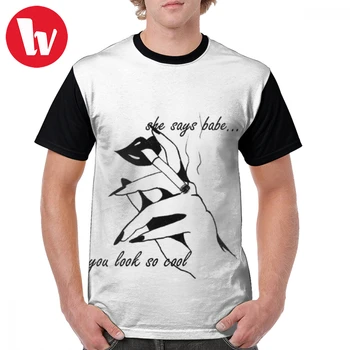 The 1975 T Shirt You Look So Cool T-Shirt Beach Big Graphic Tee Shirt Funny Male Short-Sleeve 100 Polyester Printed Tshirt
The 1975 T Shirt You Look So Cool T-Shirt Beach Big Graphic Tee Shirt Funny Male Short-Sleeve 100 Polyester Printed Tshirt