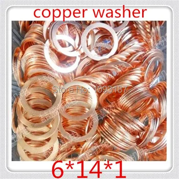 200PCS High Quality M6*14*1 Brass Washer Gasket/ Red Copper Washer Gasket
200PCS High Quality M6*14*1 Brass Washer Gasket/ Red Copper Washer Gasket