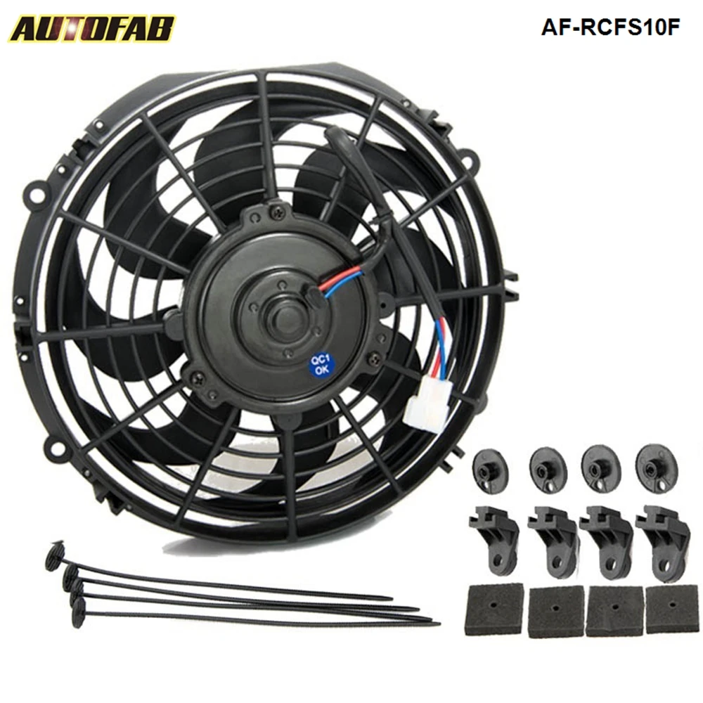 UNIVERSAL EPMAN SLIM 10" PULL/PUSH RADIATOR ENGINE BAY COOLING FAN+MOUNTING KIT BLACK AF-RCFS10F
UNIVERSAL EPMAN SLIM 10" PULL/PUSH RADIATOR ENGINE BAY COOLING FAN+MOUNTING KIT BLACK AF-RCFS10F