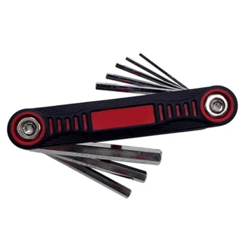 8 in 1 Portable Bicycle Repair Multi-function Hand Tool Set Folding Hex Driver Hexagonal Key Wrench Kits Set Repairing Tools
8 in 1 Portable Bicycle Repair Multi-function Hand Tool Set Folding Hex Driver Hexagonal Key Wrench Kits Set Repairing Tools