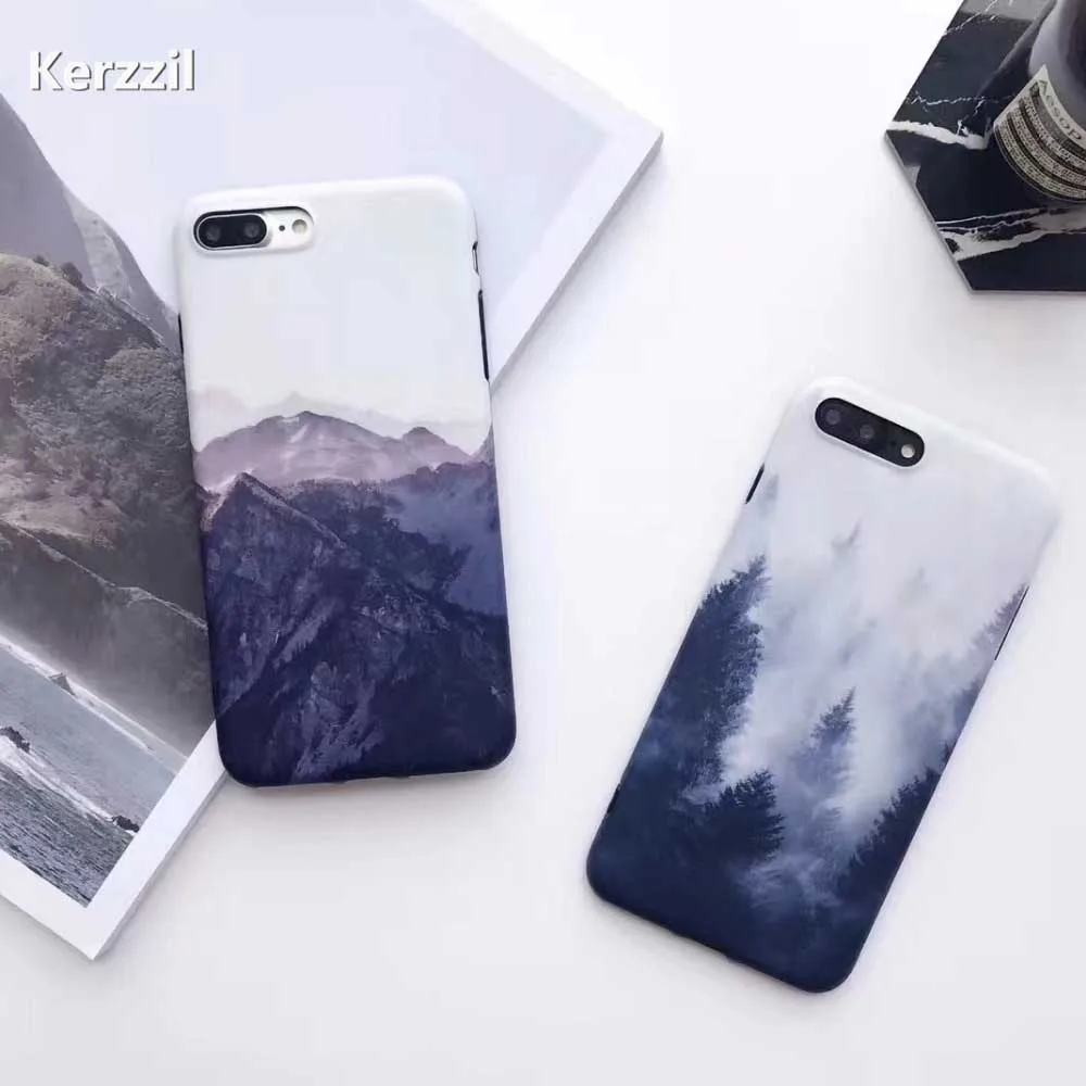 Kerzzil Forest mountain Phone Case For iphone X 8 Cases Fashion Scenery case For iPhone 7 6 6s Plus Soft TPU Back Cover
Kerzzil Forest mountain Phone Case For iphone X 8 Cases Fashion Scenery case For iPhone 7 6 6s Plus Soft TPU Back Cover