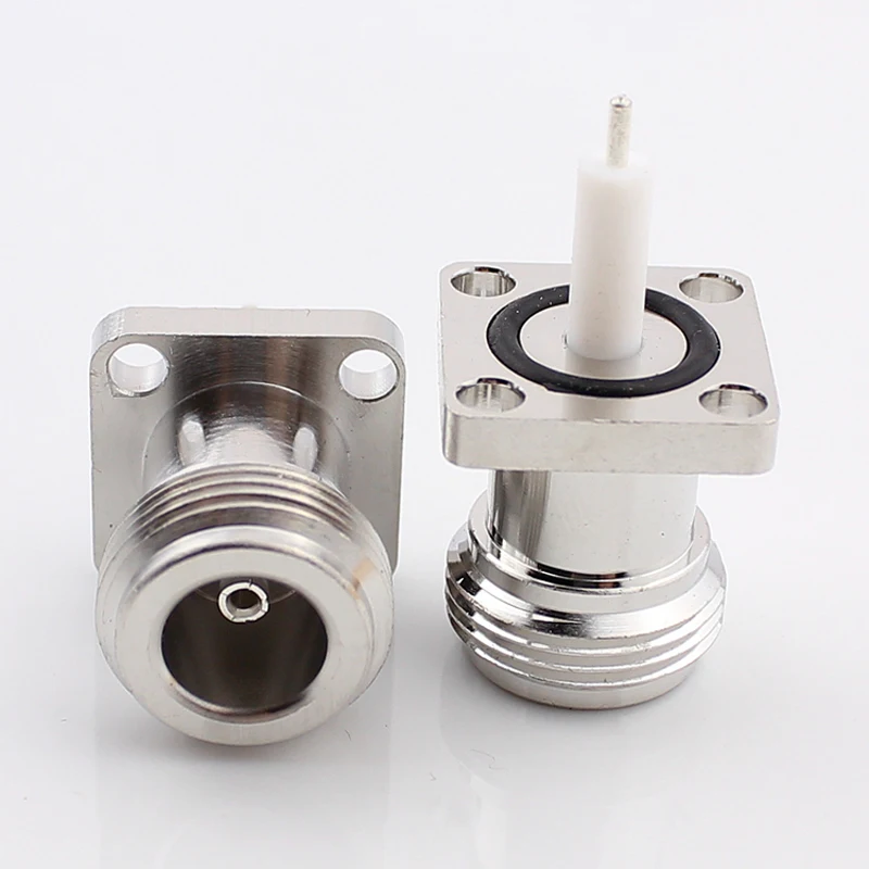 radio-frequency RF coaxial connector N-KFD Waterproof joint connector N type flange 5pcs
radio-frequency RF coaxial connector N-KFD Waterproof joint connector N type flange 5pcs