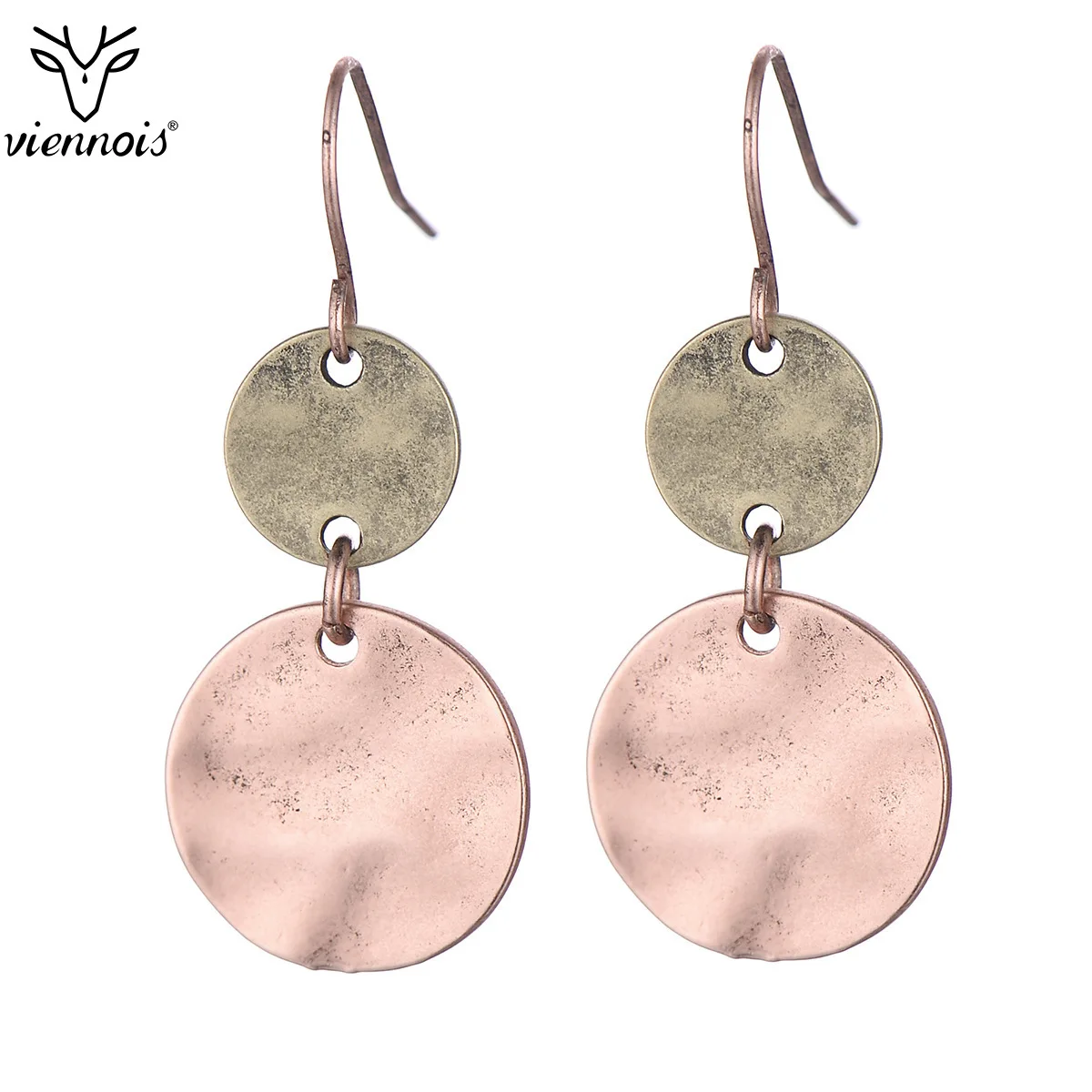 Viennois Split Joint Two-tone Dangle Earring For Women Party Fashion Hot Sale Jewelry 2019
Viennois Split Joint Two-tone Dangle Earring For Women Party Fashion Hot Sale Jewelry 2019