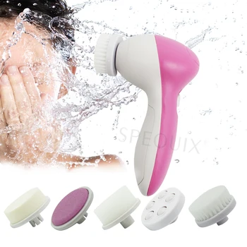Portable Travel Deep Clean 5 In 1 Electric Facial Cleaner Mini Multifunction Face Skin Care Brush Clean Massager
Portable Travel Deep Clean 5 In 1 Electric Facial Cleaner Mini Multifunction Face Skin Care Brush Clean Massager