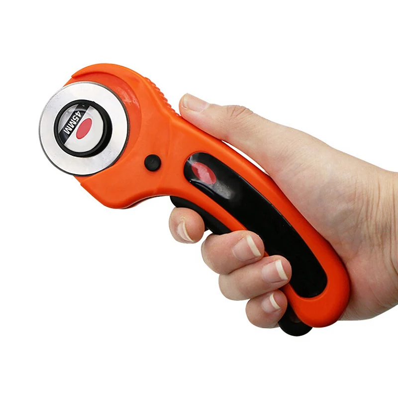 LeatherCraft 45mm Rotary Cutter Leather Cutting Tool Fabric Cutter Circular Blade DIY Patchwork Sewing Quilting Fit Olfa Cut
LeatherCraft 45mm Rotary Cutter Leather Cutting Tool Fabric Cutter Circular Blade DIY Patchwork Sewing Quilting Fit Olfa Cut