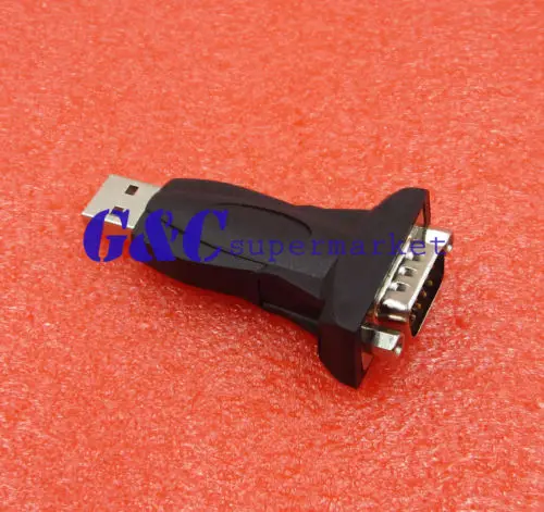 Image RS232 RS 232 Serial to USB 2.0 PL2303 DB9 Plug Adapter for WinXP NT win7 8 10
