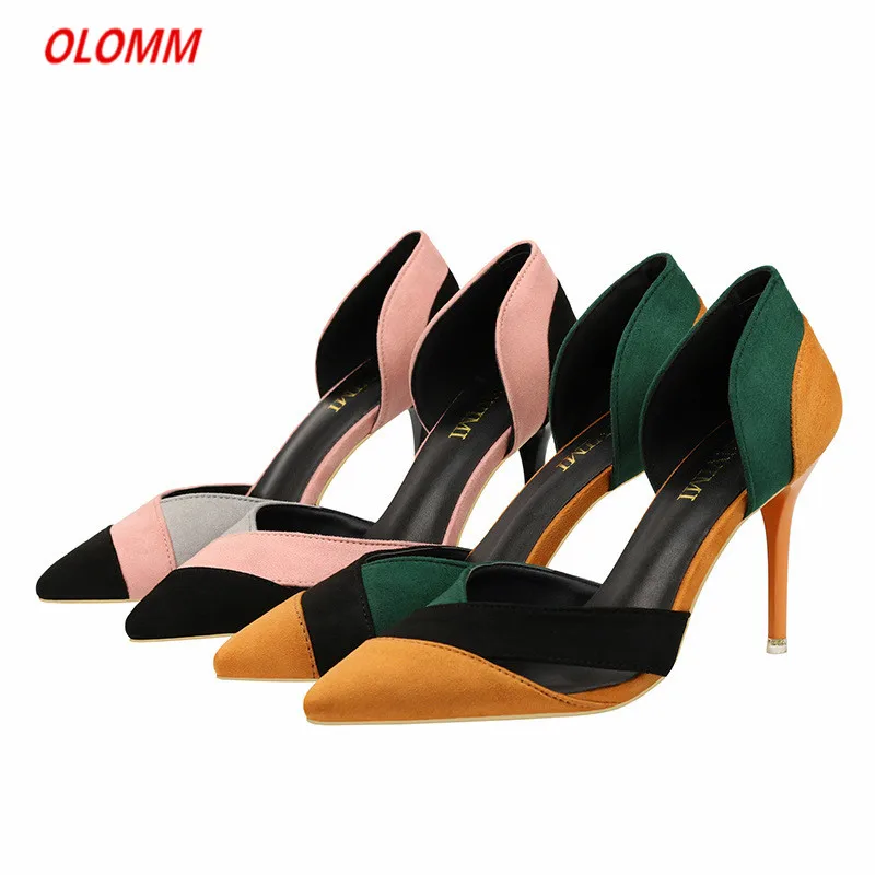 high heel shoes women sexy dress footwear fashion lady female brand pumps Fashion Spell Color High heels Single Shoes
high heel shoes women sexy dress footwear fashion lady female brand pumps Fashion Spell Color High heels Single Shoes