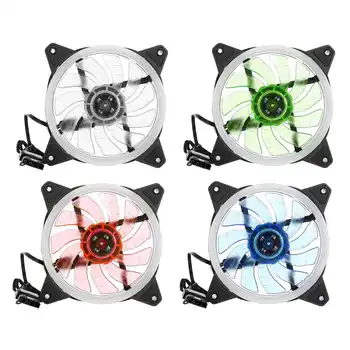 LED 120mm Desktop PC Computer Cooling Cooler Fan Heatsink For Aurora Double Ring Fan Radiator Silent Case Fan for PC Case
LED 120mm Desktop PC Computer Cooling Cooler Fan Heatsink For Aurora Double Ring Fan Radiator Silent Case Fan for PC Case