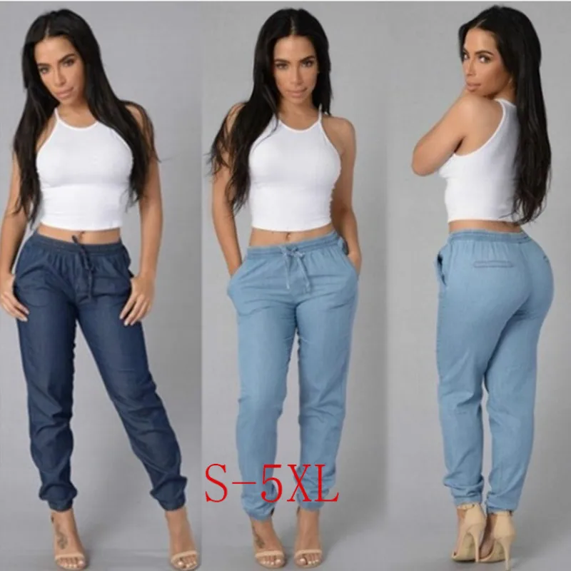 Summer S-5XL Women Harem Pants Ripped Jeans Linen Leggings Lady Casual Plus Size Stretch Long Slim Pantalon Femme Streetwear
Summer S-5XL Women Harem Pants Ripped Jeans Linen Leggings Lady Casual Plus Size Stretch Long Slim Pantalon Femme Streetwear