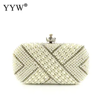 Crystal Evening Bag Pearl Clutch Bag Box Clutches Lady Wedding Purses Party Purse Rhinestone Bags For Women Wedding Bead Handbag
Crystal Evening Bag Pearl Clutch Bag Box Clutches Lady Wedding Purses Party Purse Rhinestone Bags For Women Wedding Bead Handbag