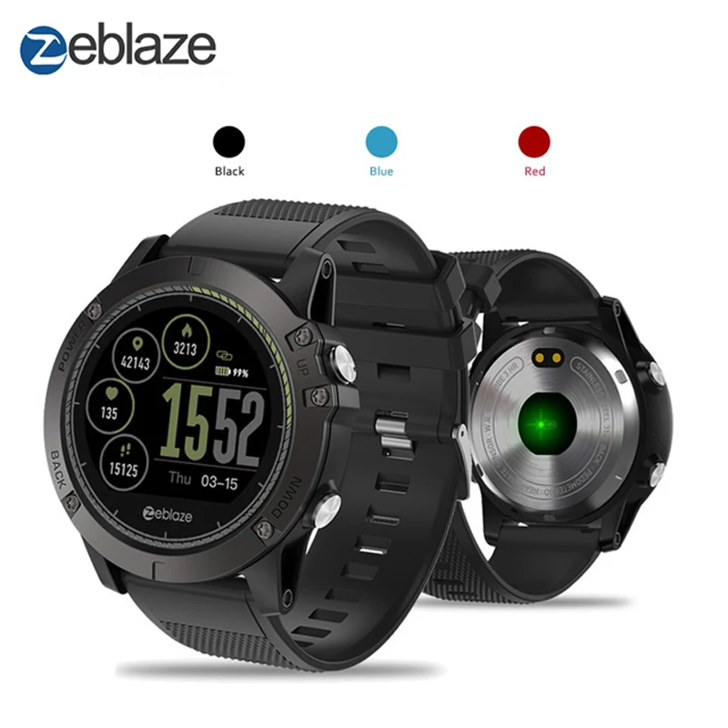 Zeblaze VIBE 3 Sport Smart Watch Men Waterproof 33 Months Standby Smart Watch Movement Data Storing for Android for Ios
Zeblaze VIBE 3 Sport Smart Watch Men Waterproof 33 Months Standby Smart Watch Movement Data Storing for Android for Ios