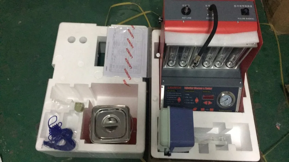 english panel Fuel Injector and Cleaner Equipment Launch CNC-602A with 6 Cylinders(110V/220V ) nozzle washing machine
english panel Fuel Injector and Cleaner Equipment Launch CNC-602A with 6 Cylinders(110V/220V ) nozzle washing machine