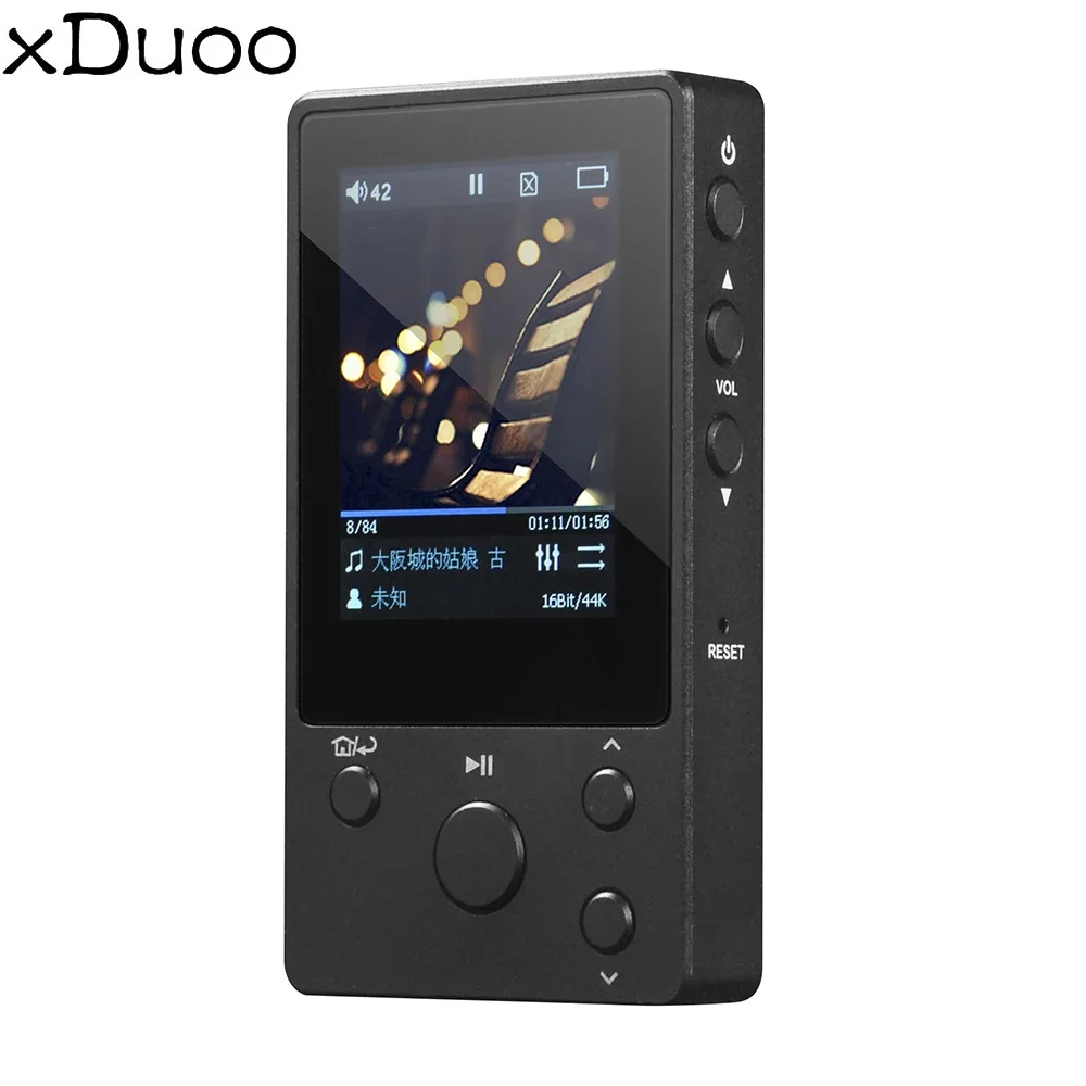 xDuoo Music MP3 NANO D3 HiFi Lossless Music Player with HD OLED Screen Support APE/FLAC/ALAC/WAV/WMA/OGG/MP3
xDuoo Music MP3 NANO D3 HiFi Lossless Music Player with HD OLED Screen Support APE/FLAC/ALAC/WAV/WMA/OGG/MP3