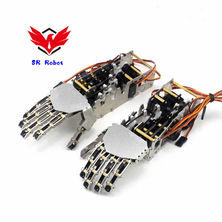 5 DOF Robot Metal Hand Five Fingers For Robotic Manipulator Arm Mini Bionic Hand Gripper Claw Clamp Talon DIY Teaching Model Toy
5 DOF Robot Metal Hand Five Fingers For Robotic Manipulator Arm Mini Bionic Hand Gripper Claw Clamp Talon DIY Teaching Model Toy