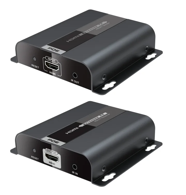 UP to 120m, LKV383POE HDbitT HDMI over IP CAT6 Extender with POE ,HDMI HDCP Compatible, Support IR pass-back,Free shipping
UP to 120m, LKV383POE HDbitT HDMI over IP CAT6 Extender with POE ,HDMI HDCP Compatible, Support IR pass-back,Free shipping