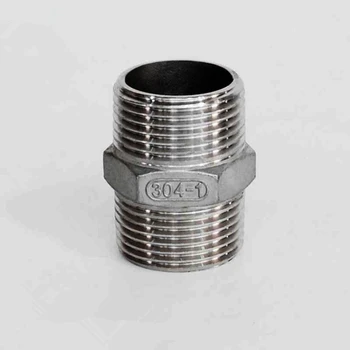 5pcs 3/4" BSP Male Thread Hex Nipple Union 304 Stainless Pipe Fitting Connector Coupler water oil air
5pcs 3/4" BSP Male Thread Hex Nipple Union 304 Stainless Pipe Fitting Connector Coupler water oil air