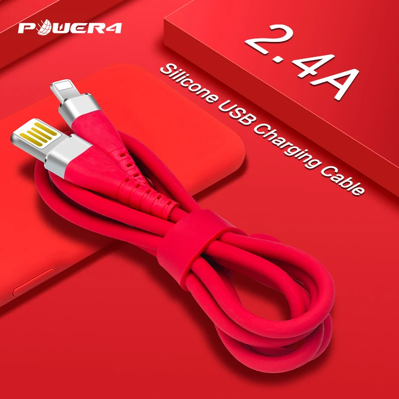 Power4 Fast Charging Cables For iPhone Charge Double-Sides Elastic USB Wire For Lightning to USB Cable For Charging and Data
Power4 Fast Charging Cables For iPhone Charge Double-Sides Elastic USB Wire For Lightning to USB Cable For Charging and Data