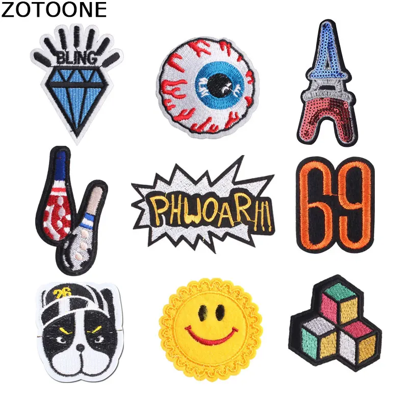 ZOTOONE Sequin Patch Letter Animal Patches Stripes for Clothes Iron on Patch Sew Embroidery Decor for Clothing Jeans Coat DIY E
ZOTOONE Sequin Patch Letter Animal Patches Stripes for Clothes Iron on Patch Sew Embroidery Decor for Clothing Jeans Coat DIY E