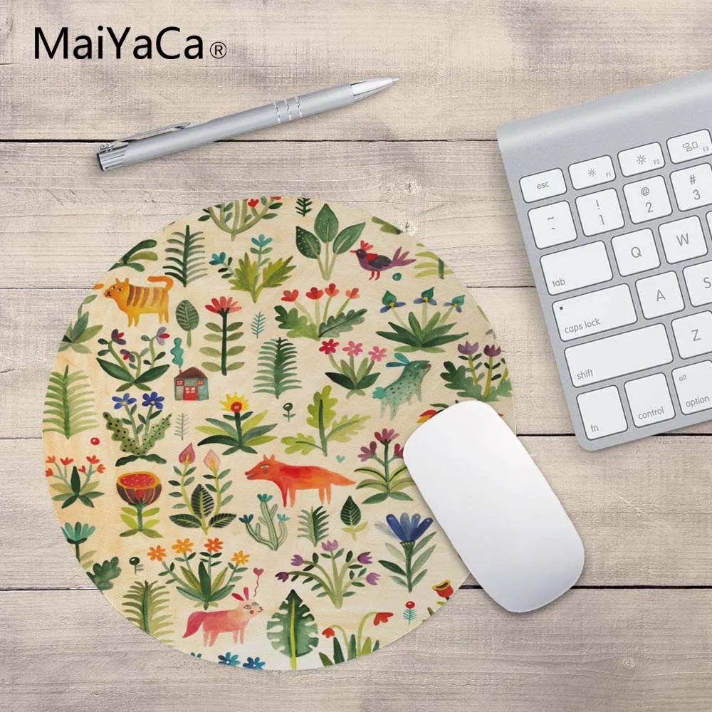 MaiYaCa garden woe prints Mouse Pad Small Size Round Mouse Pad Non-Skid Rubber Pad
MaiYaCa garden woe prints Mouse Pad Small Size Round Mouse Pad Non-Skid Rubber Pad