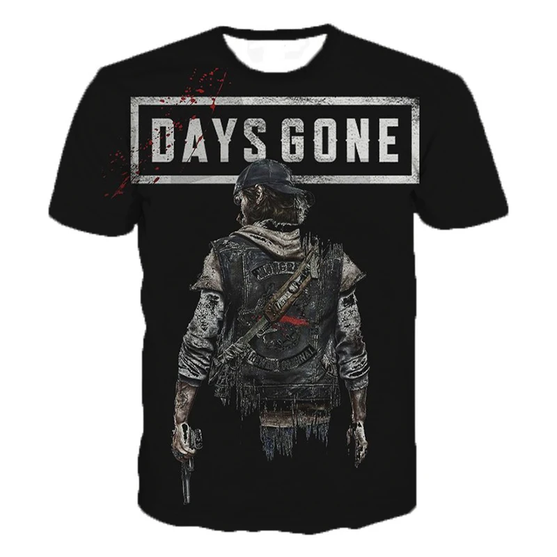 2019 Summer Fashion Casual New Game Days Gone T-Shirts Newest 3D Print Popular Game Days Gone T-Shirt Men Women Plus Size Tops
2019 Summer Fashion Casual New Game Days Gone T-Shirts Newest 3D Print Popular Game Days Gone T-Shirt Men Women Plus Size Tops