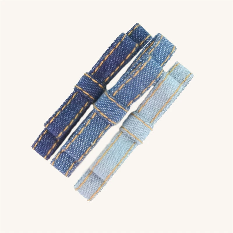 Two Layers Solid Color Denim Bow Hairpins For Girls High Quality Alligator Hair Clip Bow Barrettes Hair Accessories For Women
Two Layers Solid Color Denim Bow Hairpins For Girls High Quality Alligator Hair Clip Bow Barrettes Hair Accessories For Women