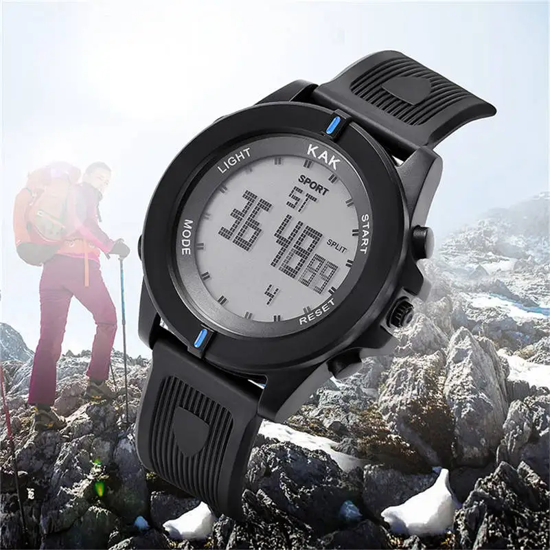 KAK Mens Watches Clock Sport Digital LED Waterproof Wrist Watch Luxury Men Analog Digital Military Electronic Watch Clock 661D5
KAK Mens Watches Clock Sport Digital LED Waterproof Wrist Watch Luxury Men Analog Digital Military Electronic Watch Clock 661D5