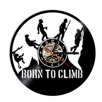 1Piece Born To Climb Clock Gift For Climber Vinyl Clock Climb Evolution Wall Art 3D Digital Wall Clock Modern Home Decoration
1Piece Born To Climb Clock Gift For Climber Vinyl Clock Climb Evolution Wall Art 3D Digital Wall Clock Modern Home Decoration