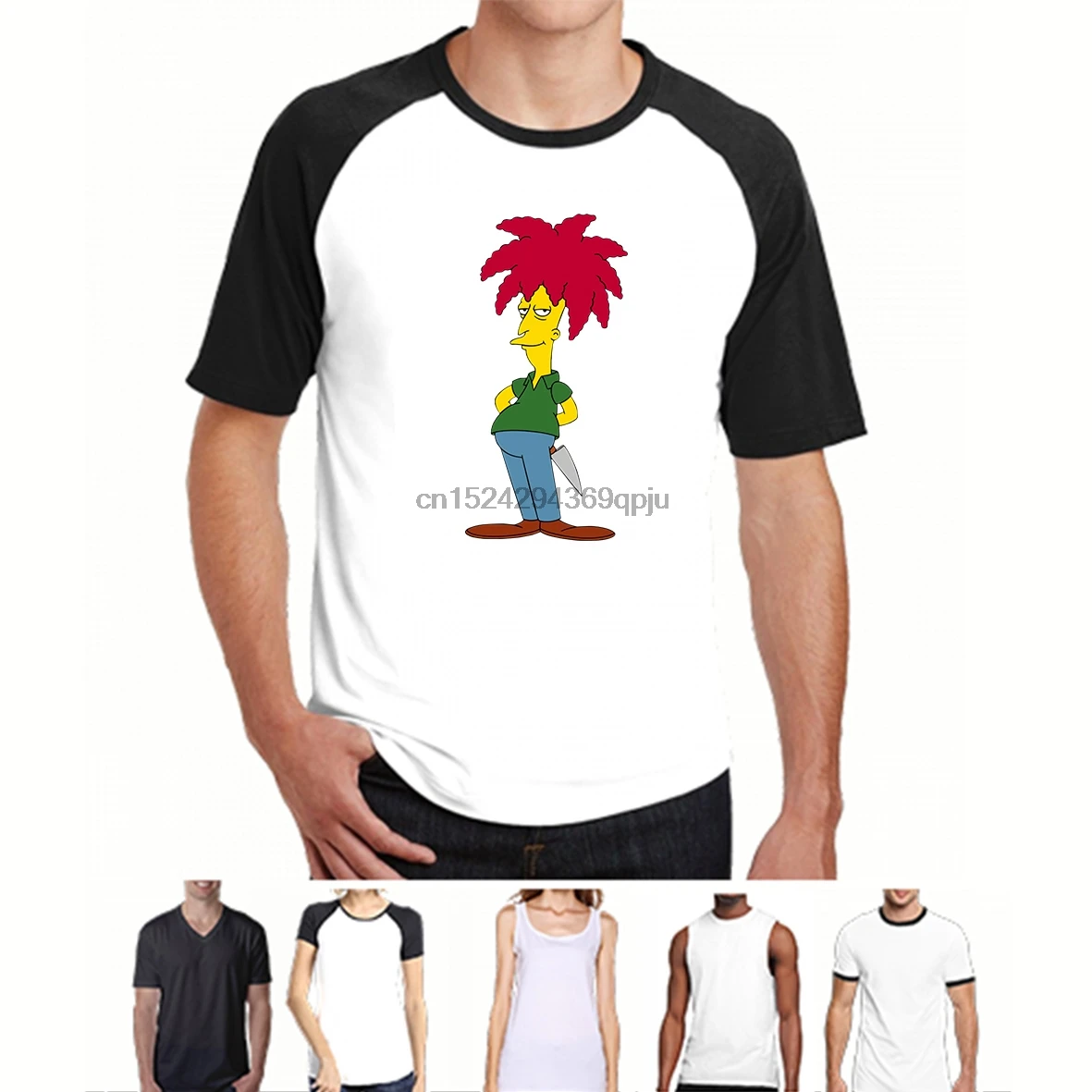 Men T shirt Funny Crazy Sideshow Bob T Shirt Summer Fashion Casual Short Sleeve O-neck Cotton Black Tops S to 4XL women
Men T shirt Funny Crazy Sideshow Bob T Shirt Summer Fashion Casual Short Sleeve O-neck Cotton Black Tops S to 4XL women