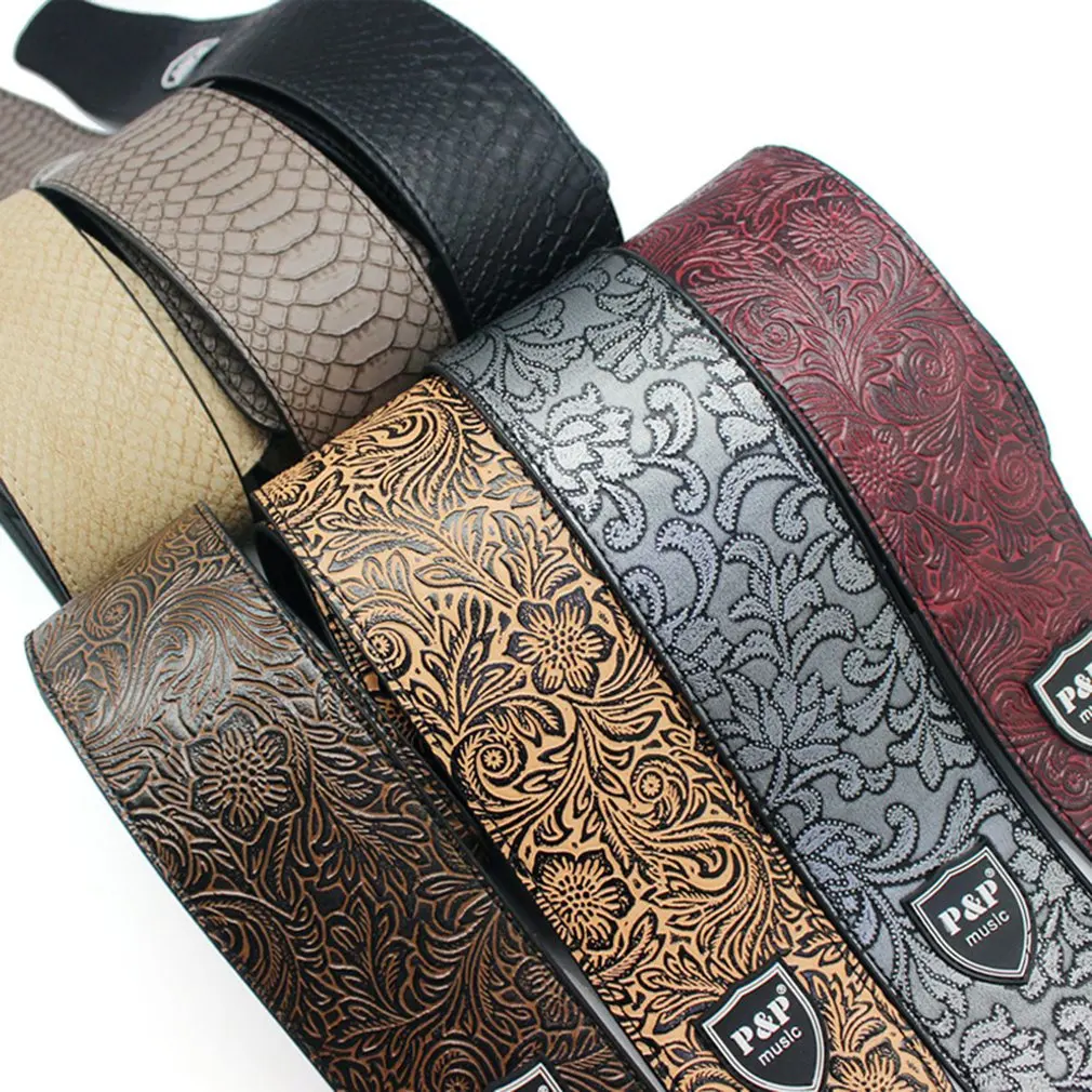 P&P Leather Genuine Guitar Strap 2.5 Inch Adjustable Soft Belt For Classical Bass Music Hobby Guitar Accessories
P&P Leather Genuine Guitar Strap 2.5 Inch Adjustable Soft Belt For Classical Bass Music Hobby Guitar Accessories