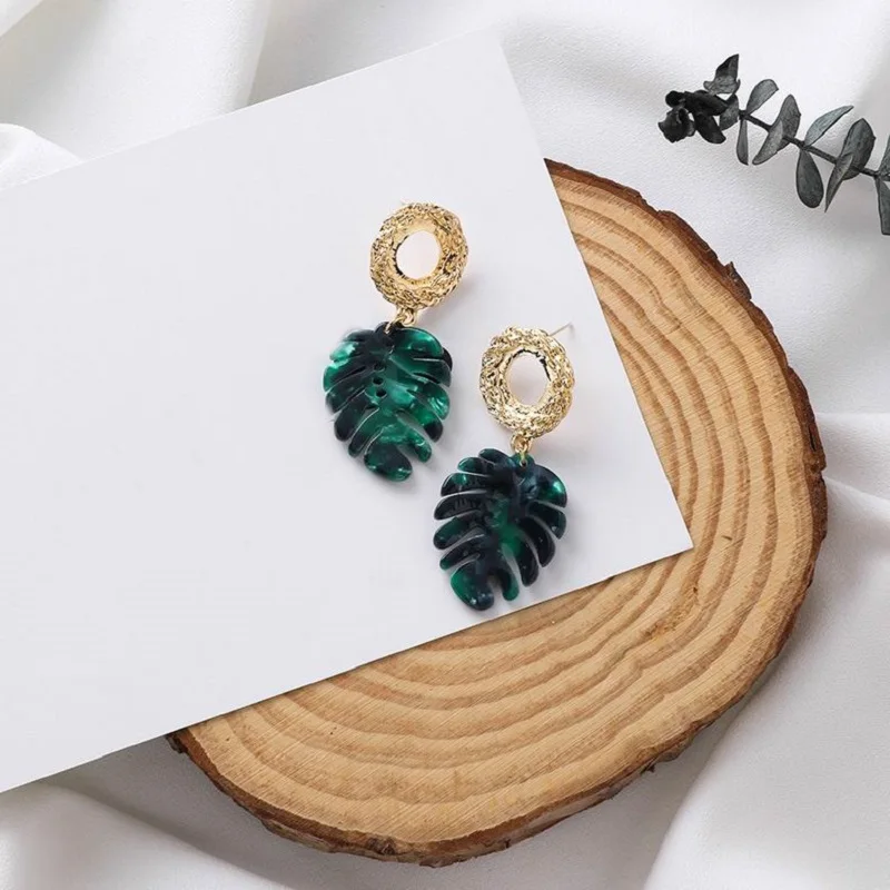 Simple Green Leaf Earrings For Women 2020 New Plants Elements Drop Earrings Trendy Jewelry
Simple Green Leaf Earrings For Women 2020 New Plants Elements Drop Earrings Trendy Jewelry